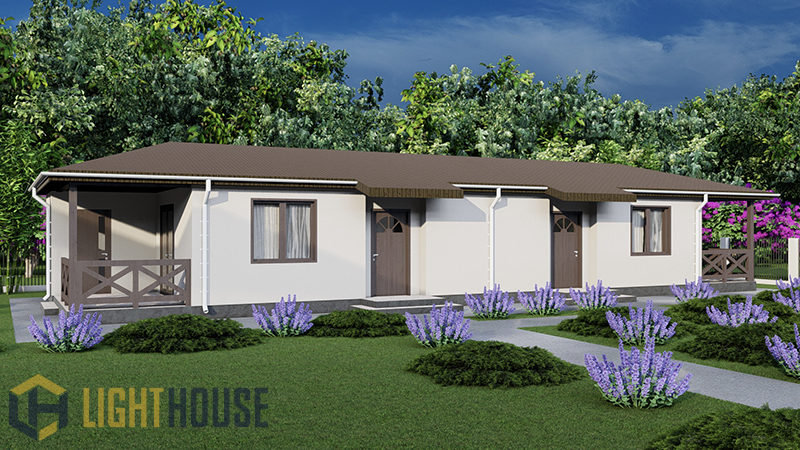 Проєкт "Дуплекс" тип 1 94 м2 Зображення 1